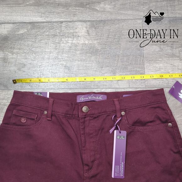 Gloria Vanderbilt Petite The Original Slimming Heritage Fit Jeans Size 12P - Picture 3 of 6